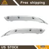 Bumper Trim Set Engine Chrome Plastic Front Upper For 2005-2010 Chrysler 300