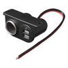ProPlus Built-In Cigarette Lighter Socket 2 x USB 12 V/24 V in Blister Pack