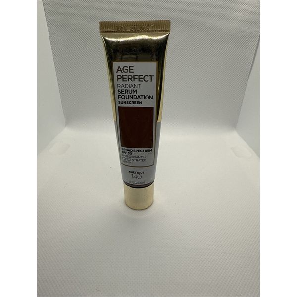 Loreal Age Perfect Radiant Serum Foundation Sunscreen SPF 50 CHESTNUT #140