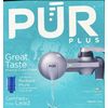PUR Plus Faucet Water Filter in Metallic Gray
