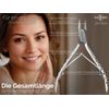 Nail Nippers Corner Pliers 10.5 cm - Pointed Shape - Straight Cut