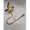 Flue de Lil Brass toiler roll holder by Retro Collections