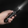Super-Bright LED Tactical Flashlight Zoomable With Rechargeable Battery