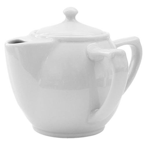 Wade Dignity Two Handled Teapot - White (16oz)