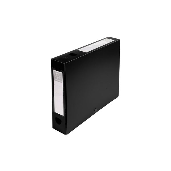 EXCACOMPTA Dokumentenbox/59631E, schwarz