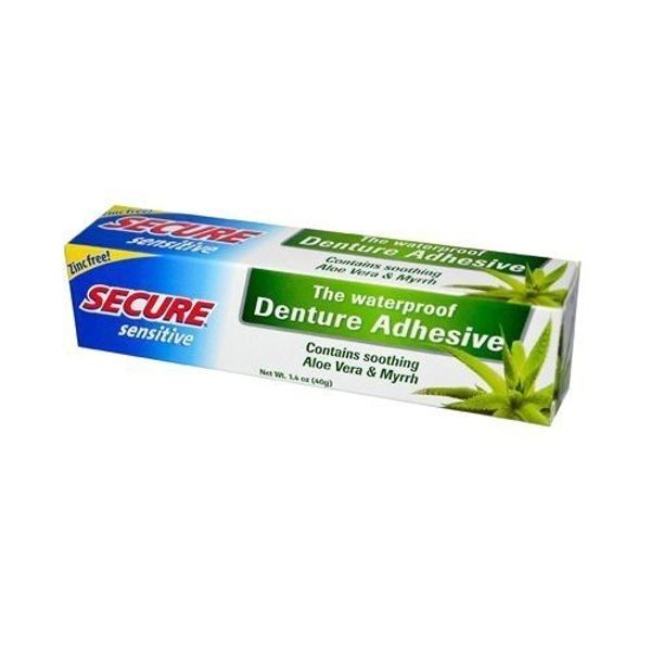 Secure Sensitive Denture Adhesive, 1.4 oz by Secure?