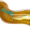 Coconut Float: Gold Glitter Heart Pool Float - 48"x40", Inflatable 48" Jumbo Ring, Anti-Leak, Durable, Water Accessory