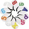 10 Pcs Neoprene Elastic Number Golf Head Covers Iron Covers