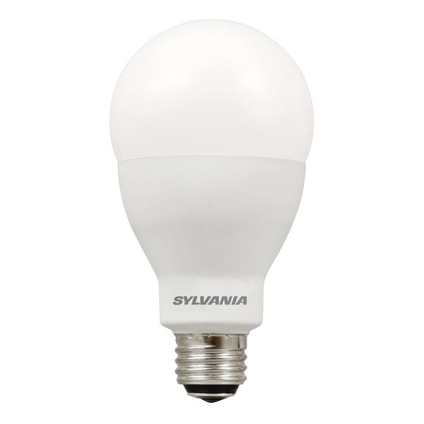SYLVANIA A21 LED Light Bulb, 23W, 150W Equivalent, Dimmable, 2600 Lumens, Frosted, 5000K, Daylight - 1 Pack (79735)