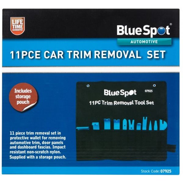 Bluespot 07925 11 Pce Car Trim Removal Set