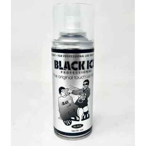 Black Ice Original Chromatone Touch Up Spray Black 4 oz