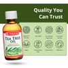De La Cruz 100% Pure Tea Tree Oil - Steam Distilled Tea Tree Essential Oil for Aromatherapy - 2 FL OZ (6 Bottles)