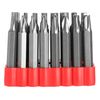 Qualtex Premium Quality Chrome Vanadium Steel Security Bit Set with Rubber Case (33pcs)