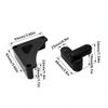 JUTTAUTO Caravan Table Bracket Storage Kit Black Table Security Retaining Kit for Caravan Motorhome Camper Van Stowage Table Accessories