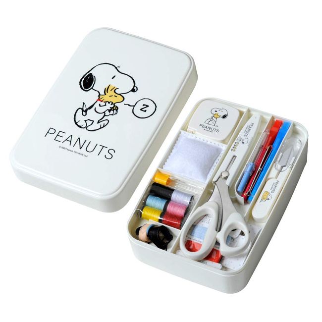 Misasa Sewing Set, Snoopy Sewing Set, Thin Type No. 8559