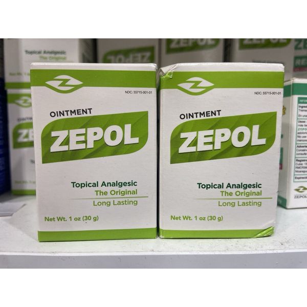 Zepol Topical Analgesic Ointment - 1oz (2 Pack)