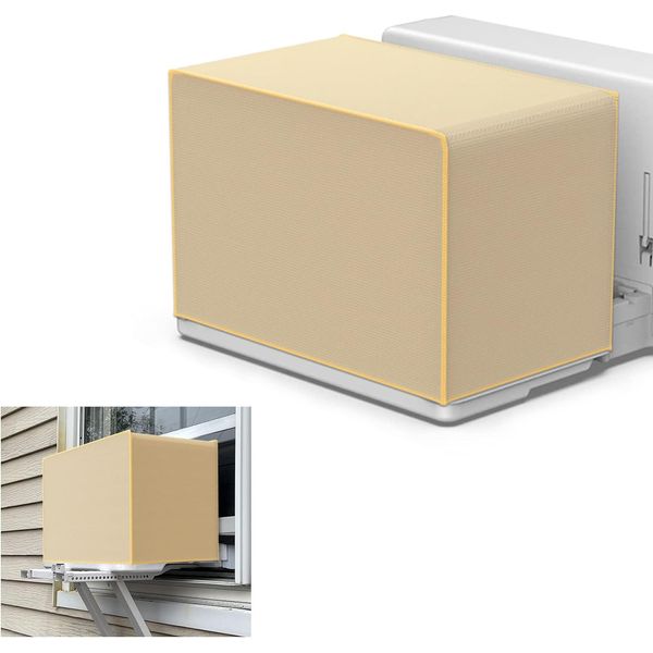 Window Air Conditioner Cover for U-Shape 8000/10000/120000 BTU Window AC Units,