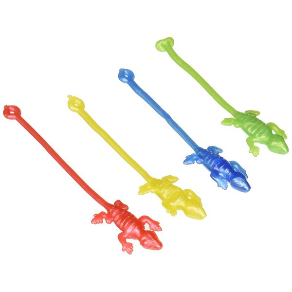 Rhode Island Novelty SKLIZAR Lizards, 12 Pack, assorted colors