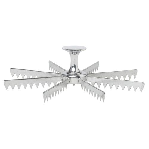 Harold Import 4 in. W x 8 in. L Silver Stainless Steel Pie Cutter - Case Of: 1