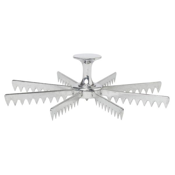 Harold Import 4 in. W x 8 in. L Silver Stainless Steel Pie Cutter - Case Of: 1