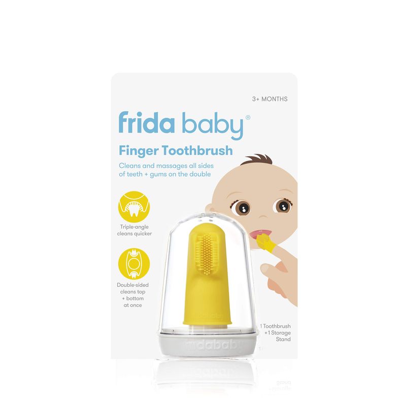 Fridababy - SmileFrida - Brosse à Dents à Doigt||Fridababy - Finger Toothbrush - SmileFrida