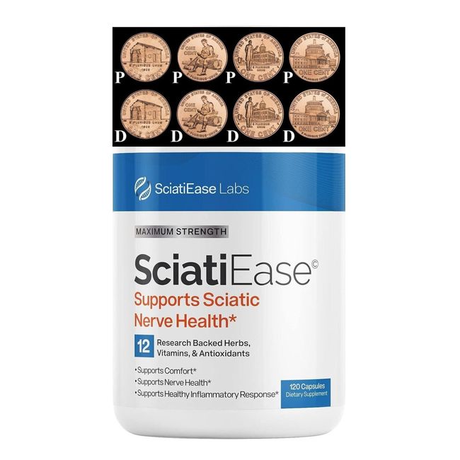  SciatiEase Maximum Strength Sciatic Nerve Relief