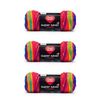 Red Heart Super Saver Yarn, 3 Pack, Favorite Stripe 3 Count