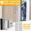 Everplus Home Security Door Lock With 8 Screws, Childproof Door Reinfo