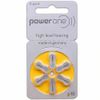 Hearing Aid Battery Powerone size 10 made in Germany Genuine Pack