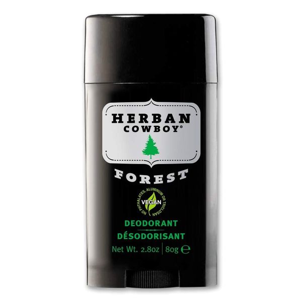 Herban Cowboy Forest Natural Deodorant, 2.8 oz.