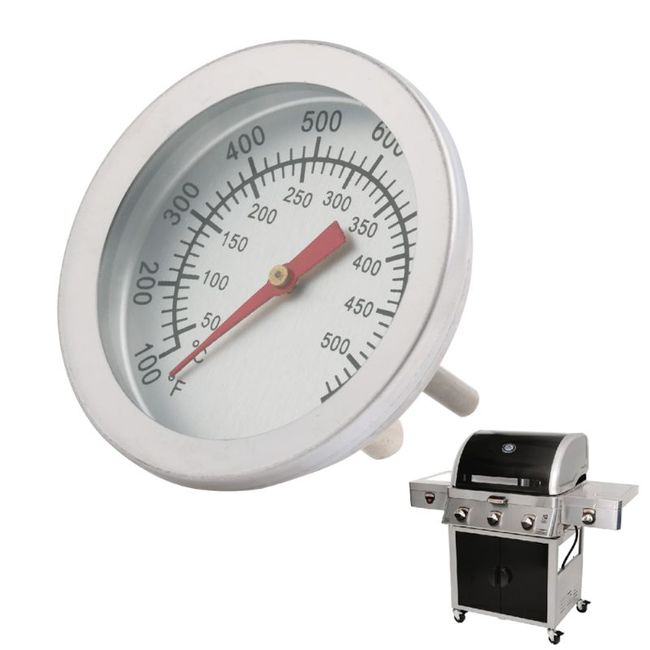 Barbecue Thermometer New Stainless Steel Bbq Smoker Grill