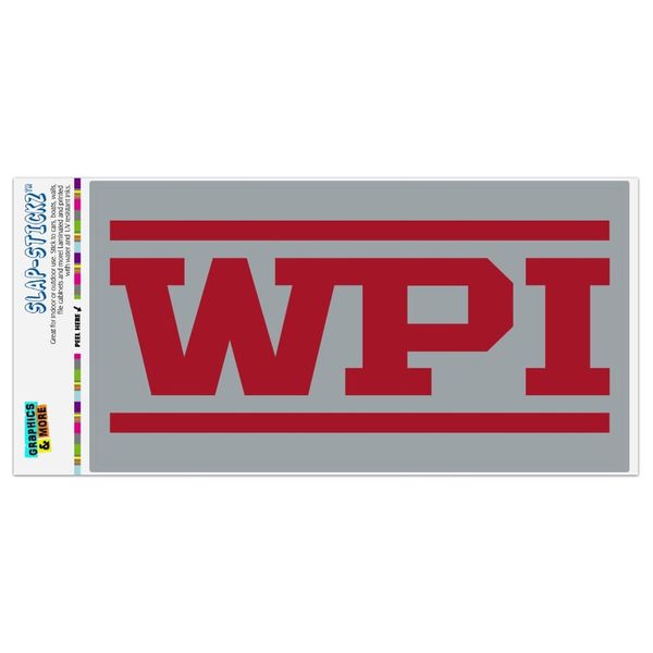 GRAPHICS & MORE Worcester Polytechnic Goat Automotive Car Window Locker Bumper Sticker