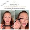 Winging It. Double-headed Winged Eyeliner Stamp by BANK Beauty® , For The Perfect Winged Eyeliner in Seconds. Waterproof, Smudge Proof, Long Lasting Eye Liner.