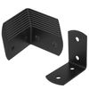 10 Pcs 2" x 2" x 1-1/8" L Shape Corner Brace, 90 Degree Right Angle Shelf Bracket