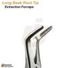 Long Beak Extraction Forceps Upper Lower Root Tip Removal Dental Surgical Plier