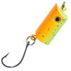 Balzer Trout Pellet Popper 2 cm 3g – Trout Bait, Colour: Orange/Yellow Glitter