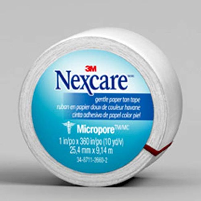 Nexcare Gentle Paper First Aid Tape, Ideal For Securing Gauze And  Dressings, 2 I