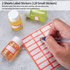 52 Pcs Pill Bottles, 20ml Empty Plastic Reusable Bottles with Lids, Medicine Tablet Capsule Storage Holder Dispenser Bottles, Clear Portable Travel Bottles Containers for Liquids Shampoo Lotion