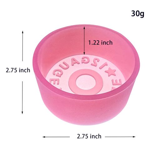 (300 Design Optional) MUBYOK M326 12 Gauge Bullet Silicone Freshie Mold for Baking Aroma Beads Car Freshie Supplies