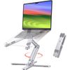 360° Rotating Laptop Stand Riser for Desk Ergonomic Foldable Computer Stand