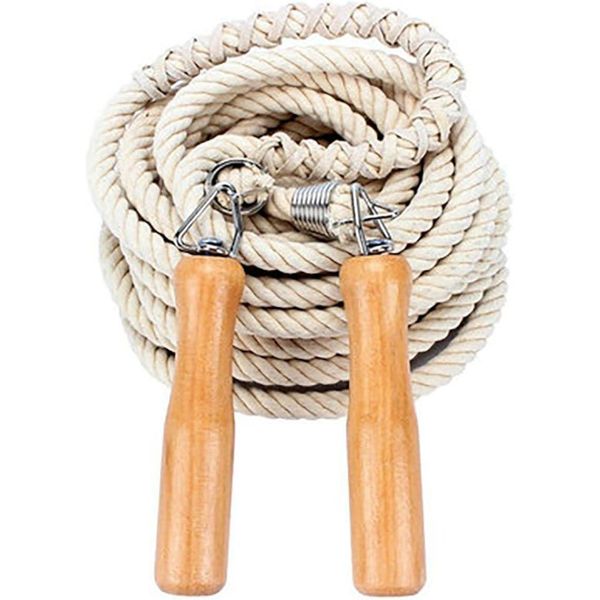 5x points on all items ★ 1/9 20:00~ Rakuten Ranking #1 Long Jump Rope Group Sports Long Jump Rope Competition Practice Wooden Handle Long Jump Rope 5m