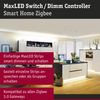 Paulmann 50045 SmartHome ZB MaxLED Switch/dimm Control max. 144W 24V DC White/Grey Plastic