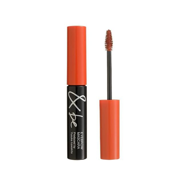 &be Eyebrow Mascara, Orange Brown, 0.2 oz (6.1 g), Eyebrow Mascara/Waterproof Smudge Proof, High Color, Natural Eyebrow Makeup, Point Makeup, Natural Makeup, Bristle Flow, Eyebrow Makeup Brush, Fluffy Eyebrow Extractor