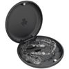 ARGOMAX - 2 Pack Retainer Mouth Guards Travel Cases, Black + Black