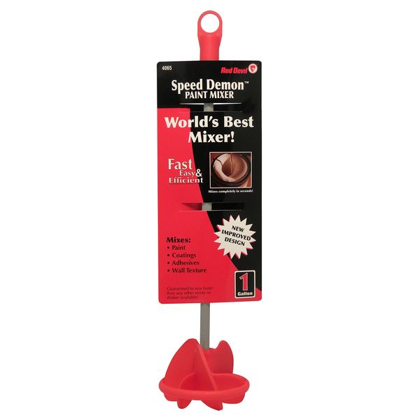 Red Devil 4065 Paint Mixer, 1 Gallon (Pack of 1), 128 Fl Oz