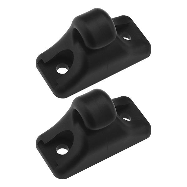 Be In Your Mind Sun Visor Clips for Car, Sun Visor Bracket Clips of ABS Plastic 94473143900 Replacement Compatible with Porsche 924 944 968, Black