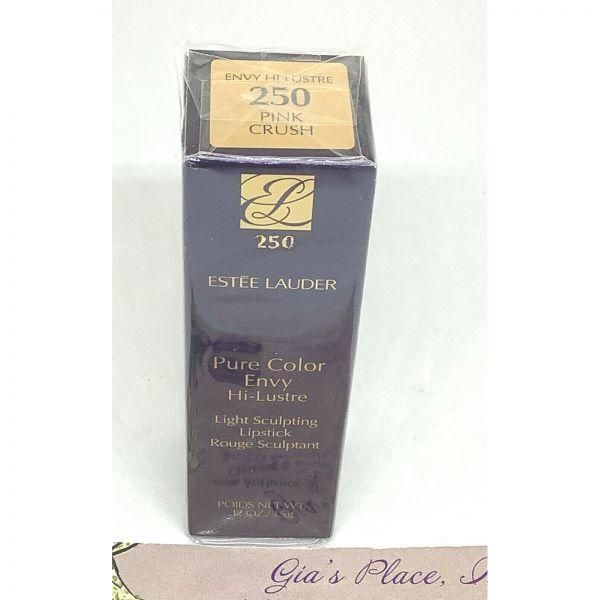 Lipstick Estee Lauder Pure Color Envy Piece 250 Pink Crush High Lust Lipstick Sealing BX