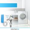 Bächlein Universal Device Valve Self-Sealing, Machine Connection Valve with Backflow Preventer, Device Angle Seat Valve