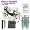 Mushroom Solar Lights Outdoor Waterproof LED Solar String Lights Garden Decor 