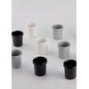 [aso] ovject HOOK MUG Mug with Handle Enamel, Enamel, Open Fire, O-EFM (Black)
